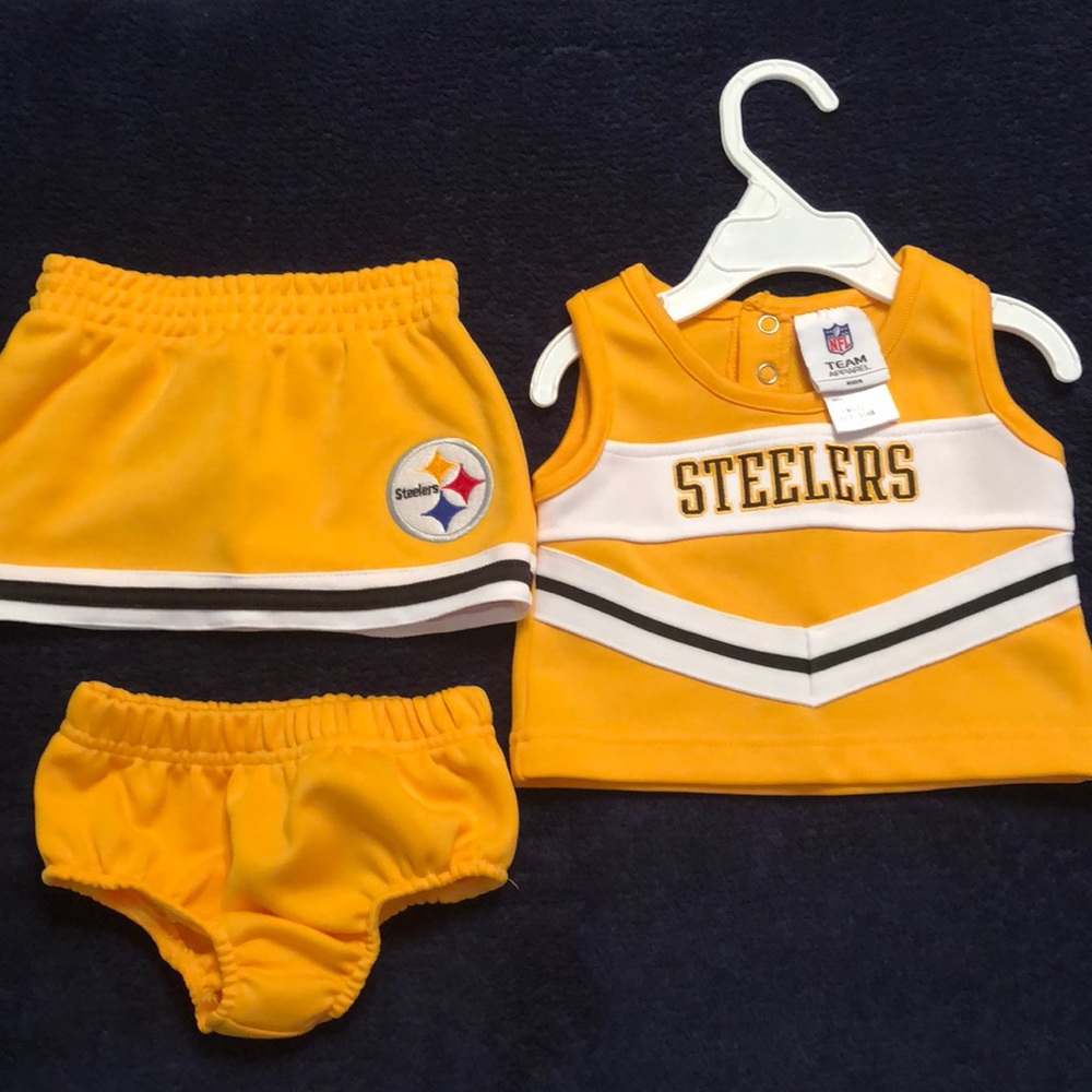 Infant Steelers Cheerleading Outfit